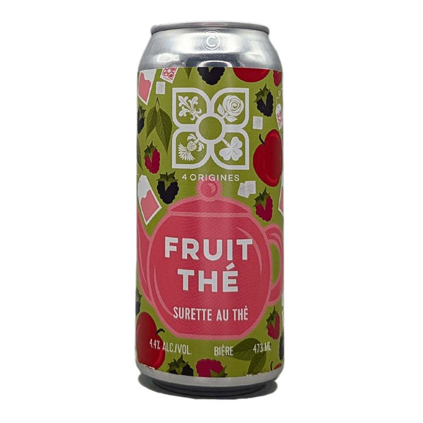 4 Origines Microbrewery Fruit Thé Tea Sour