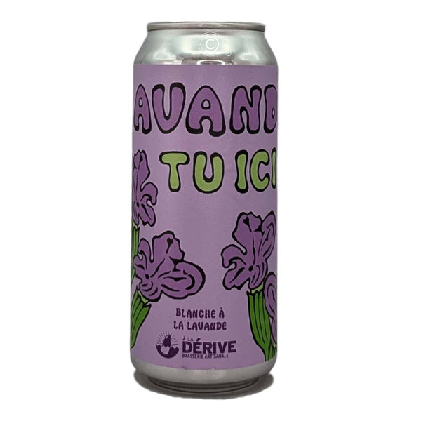 A La Derive Brasserie Artisanale Lavande-tu ici? Lavender Witbier