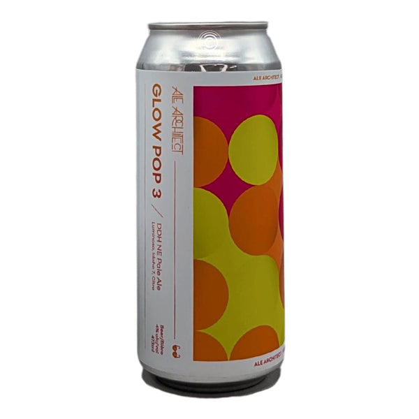 Ale Architect Glow Pop 3 DDH Hazy Pale Ale