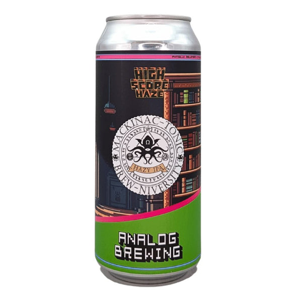 Analog Brewing High Score Haze V4:Mackinac-Tonic Brew-Niversity Hazy IPA