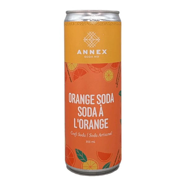 Annex Soda MFG Orange Soda Non-Alcoholic Craft Soda