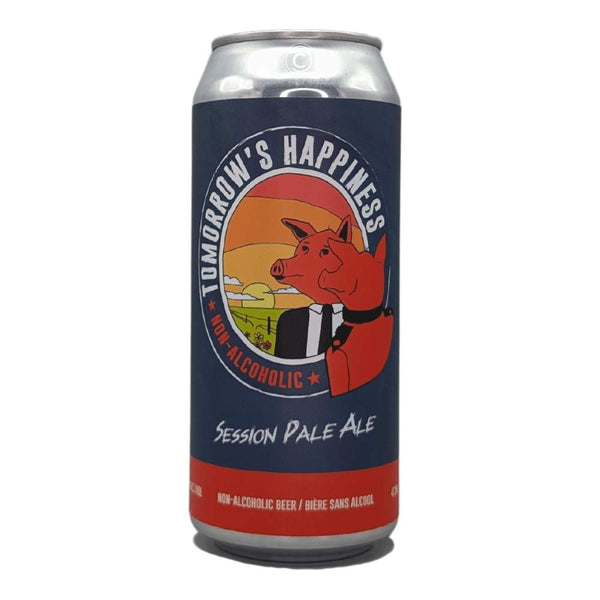 Arcadia Brewing Co. Tomorrow's Happiness Non-Alcoholic Session Pale Ale