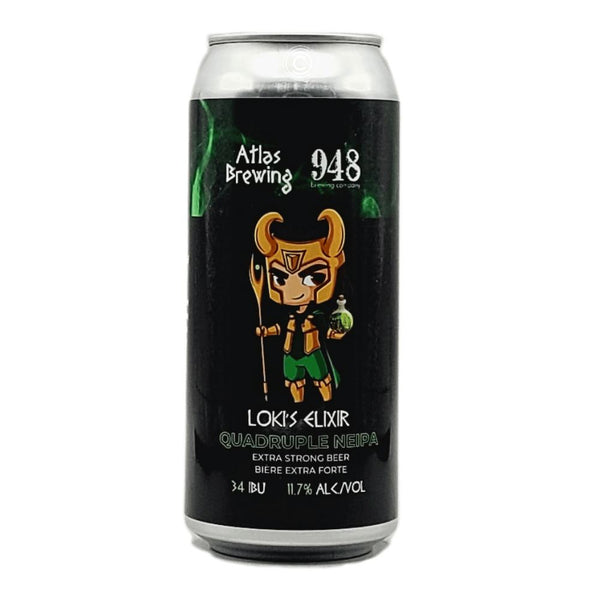 Atlas Brewing x 948 Brewing Company Loki's Elixir Quadruple Hazy IPA