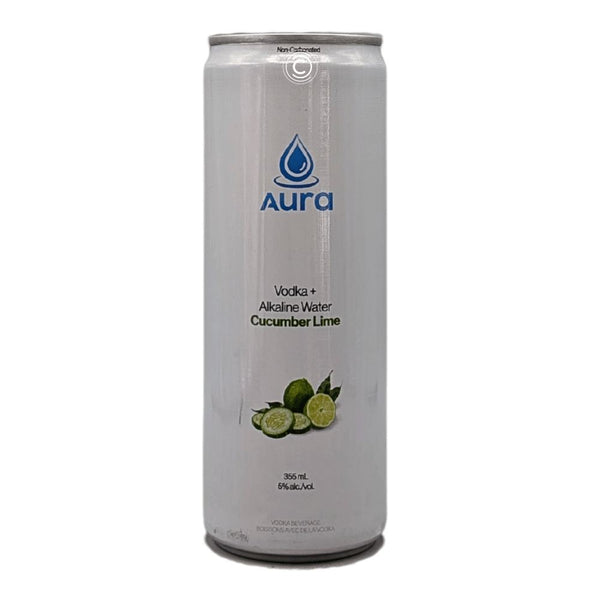 Aura Vodka Water Cucumber Lime Vodka Water