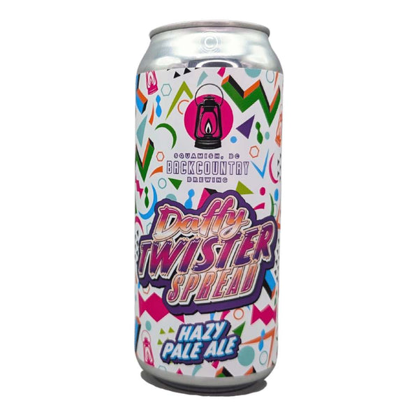 Backcountry Brewing Protect Daffy Twister Spread Hazy Pale Ale