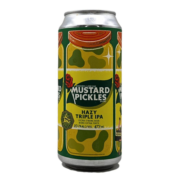 Banished Brewing Limited x Lone Oak Brewing Mustard Pickles Hazy Triple IPA