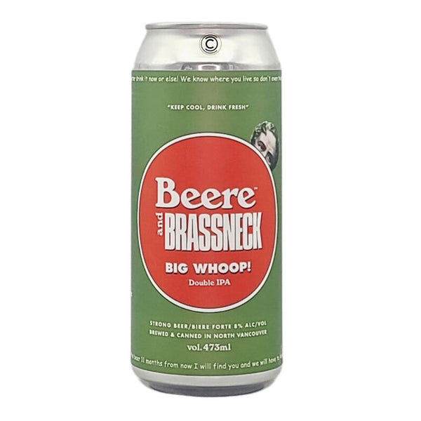 Beere Brewing Company x Brassneck Brewery Big Whoop Double IPA