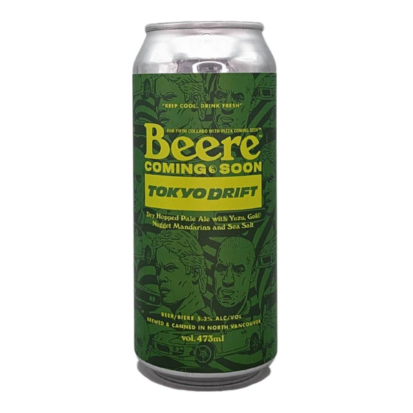 Beere Brewing Company Tokyo Drift Dry Hopped Hazy Pale Ale
