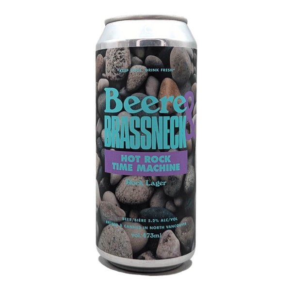 Beere Brewing Company x Brassneck Brewery Hot Rock Time Machine German Lager