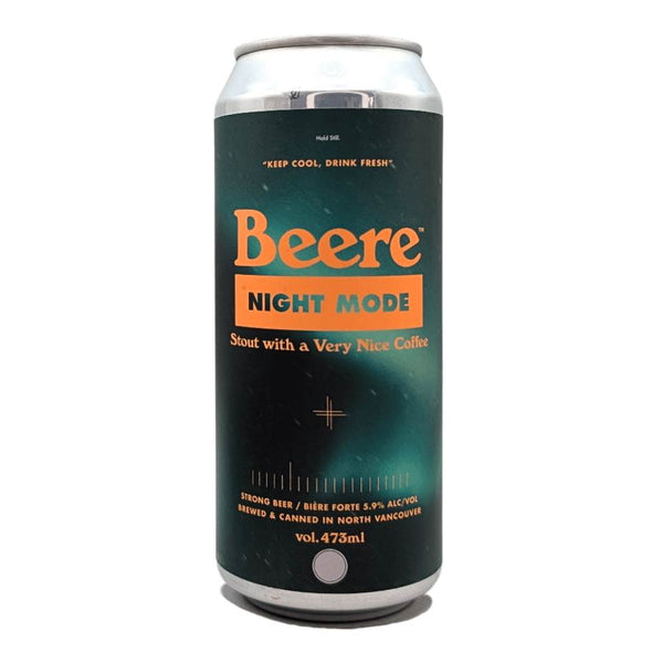 Beere Brewing Company Night Mode Coffee Stout