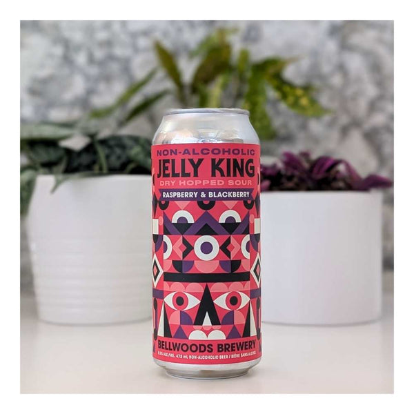 Bellwoods Brewery Jelly King Raspberry Blackberry Sour Non-Alcoholic