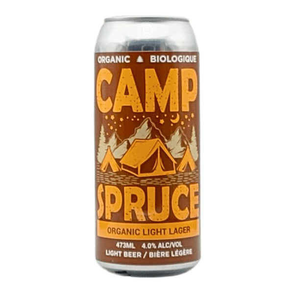 Big Spruce Brewing Camp Spruce Organic Light Lager