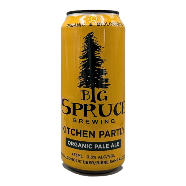 Big Spruce Brewing Kitchen Partly Organic Pale Ale Non-Alcoholic