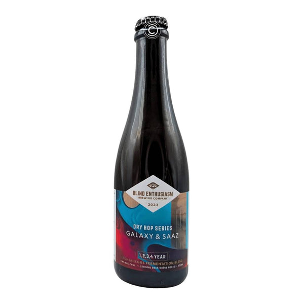 Blind Enthusiasm Brewing Company Dry Hop Series: Galaxy and Saaz Mixed Fermentation Sour