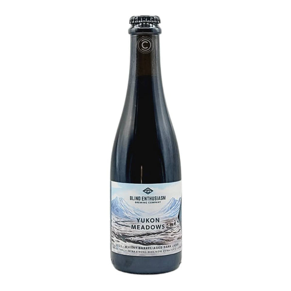 Blind Enthusiasm Brewing Company Yukon Meadows 2023 Whisky Barrel Aged Dark Lager