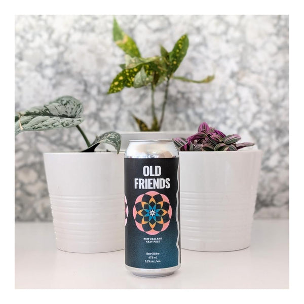Blindman Brewing x The Establishment Brewing Company Old Friends New Zealand Hazy Pale Ale