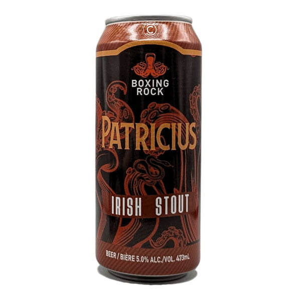 Boxing Rock Brewing Patricius Irish Stout