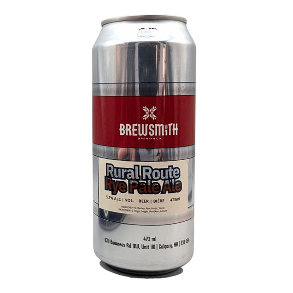 Brewsmith Brewing Co. Rural Route Rye Pale Ale