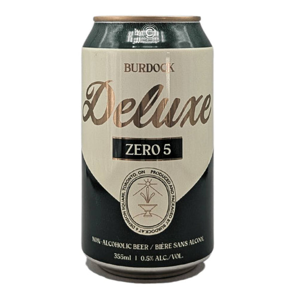 Burdock Brewery Deluxe Zero 5 Non-Alcoholic Beer