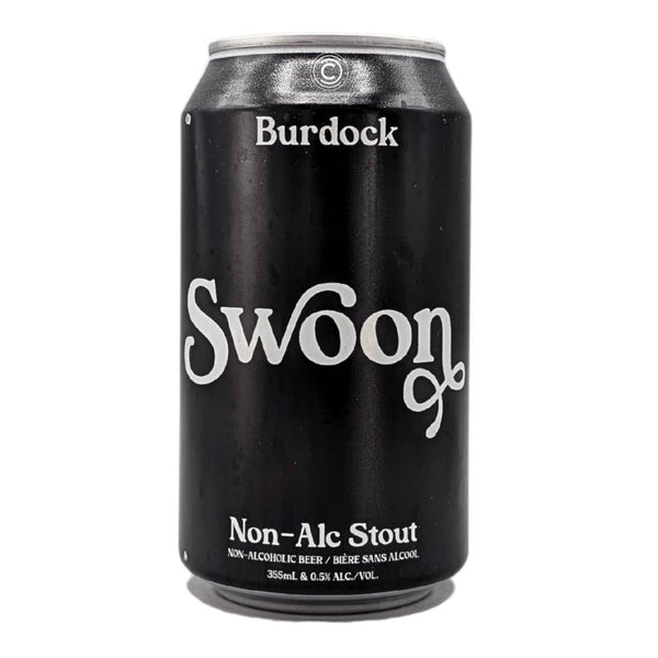 Burdock Brewery Swoon Non-Alc Stout