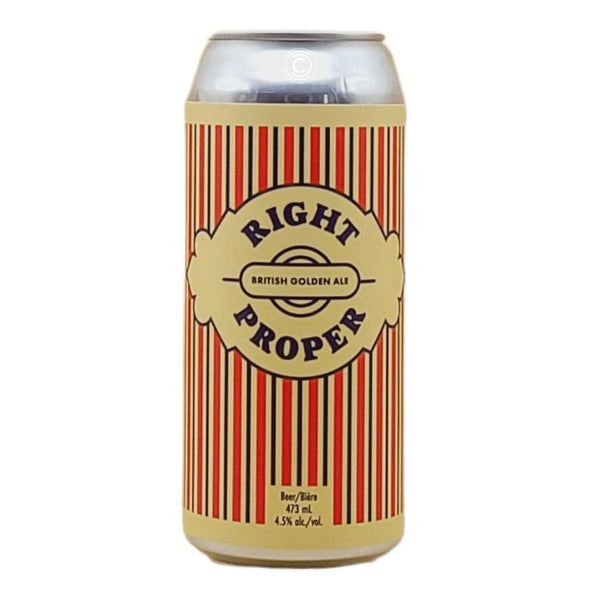 Cabin Brewing Company Right Proper Golden Ale