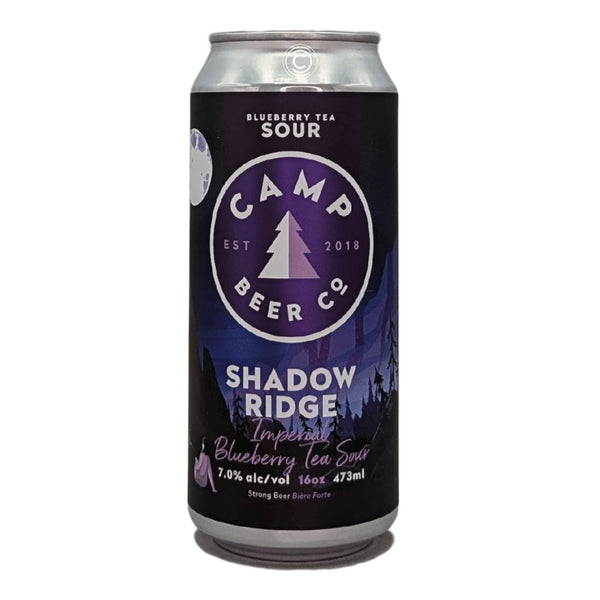 Camp Beer Co. Shadow Ridge Imperial Blueberry Tea Sour