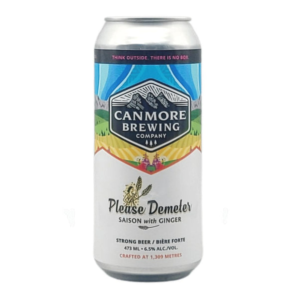 Canmore Brewing Company Please Demeter Belgian Saison