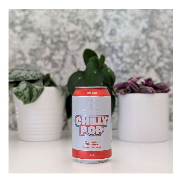 Coldstream Clear Distillery Chilly Pop: Red Rush Vodka Cocktail