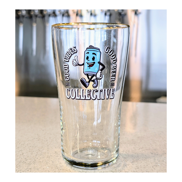 Collective Branded 20 oz Pint Glass