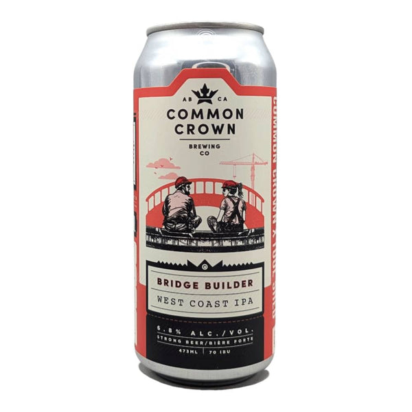 Common Crown Brewing Co. x Tool Shed Brewing Company Bridge Builder West Coast IPA