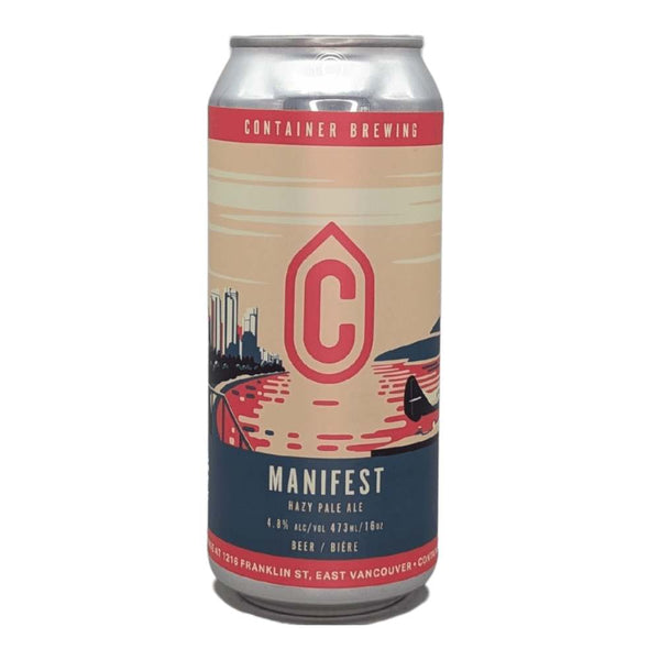 Container Brewing Manifest Hazy Pale Ale