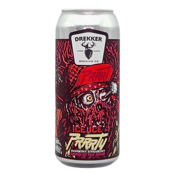 Drekker Brewing Company Ice Ice PRRRTY - Raspberry Strawberry Slush Sour
