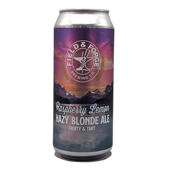Field & Forge Brewing Co. Raspberry Lemon Hazy Blonde