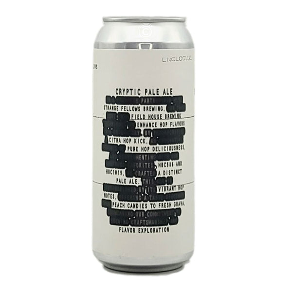 Field House Brewing Co. x Strange Fellows Brewing Cryptic Pale Ale
