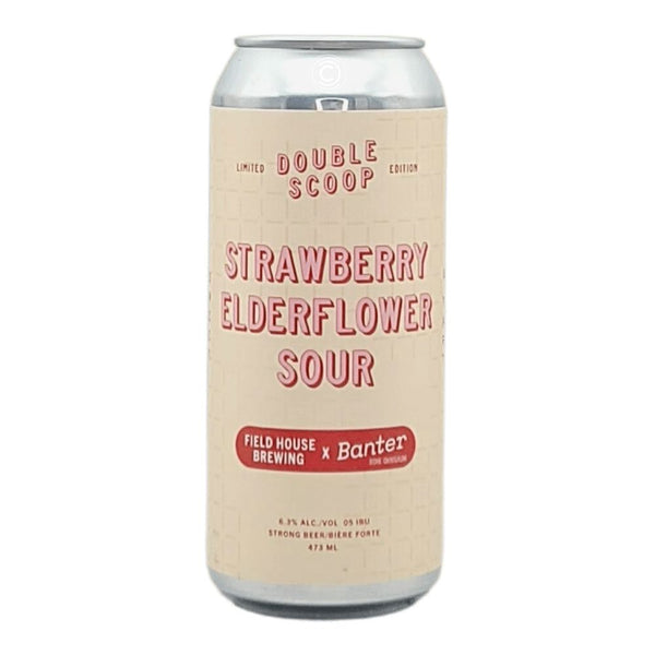 Field House Brewing Co. Strawberry Elderflower Ice Cream Sour