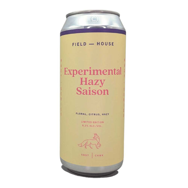 Field House Brewing Co. Experimental Hazy Saison