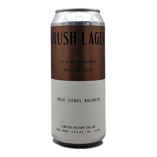 Field House Brewing Co. x House of Lager Krush Lager
