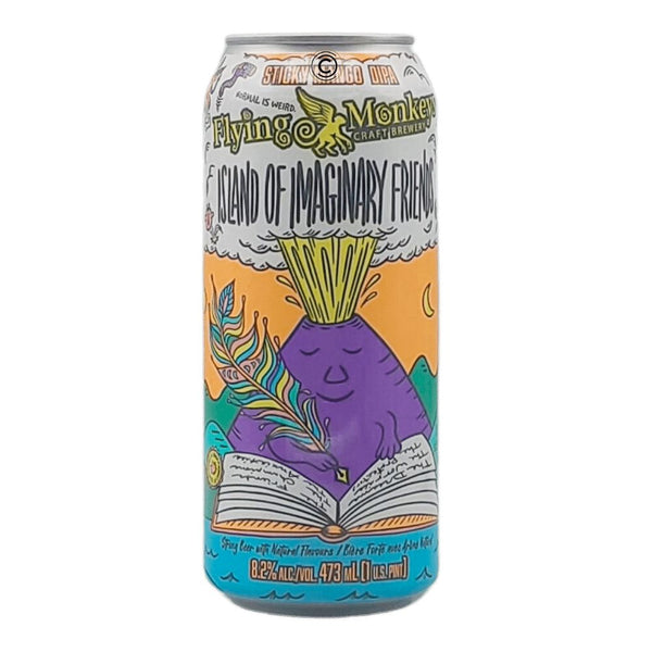 Flying Monkeys Craft Brewery Island of Imaginary Friends Sticky Mango Double IPA