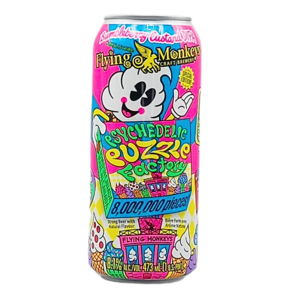 Flying Monkeys Craft Brewery Psychadelic Puzzle Factory Double IPA