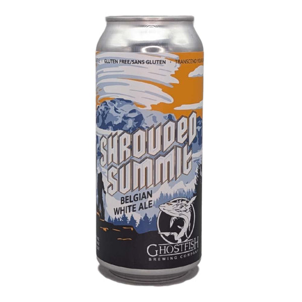 Ghostfish Brewing Company Shrouded Summit Belgian White Ale Gluten Free