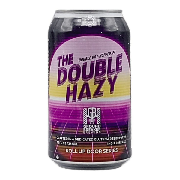 Ground Breaker The Double Hazy Double Dry-Hopped IPA Gluten Free