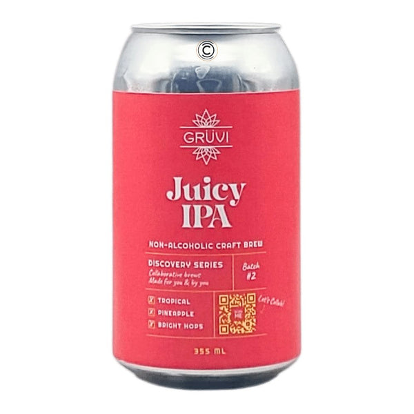 Gruvi Juicy Dayz IPA Non-Alcoholic
