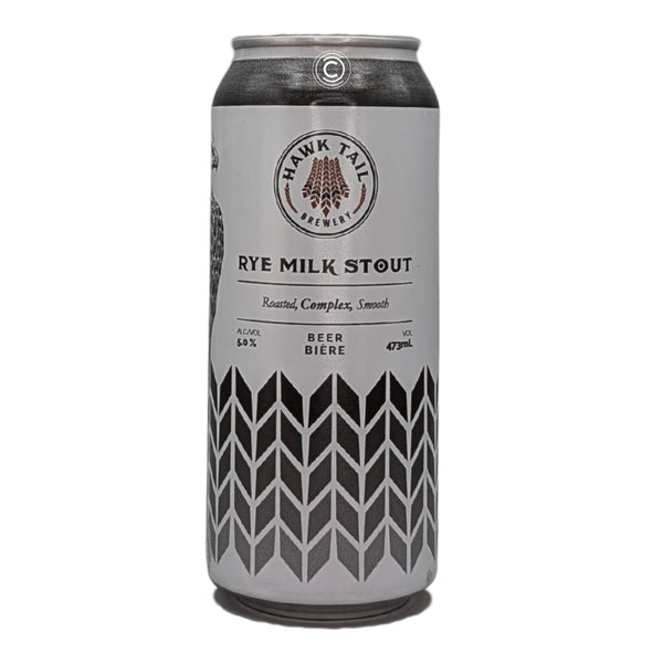 Hawk Tail Brewery Rye Milk Stout