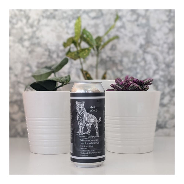 Hermit's Brewery Solitary Adventure Jasmine Wheat Ale