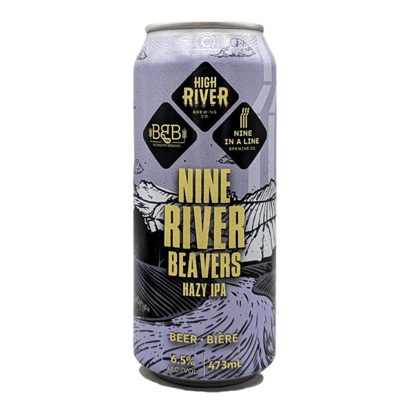High River Brewing Co. Nine River Beavers Pineapple Hazy IPA