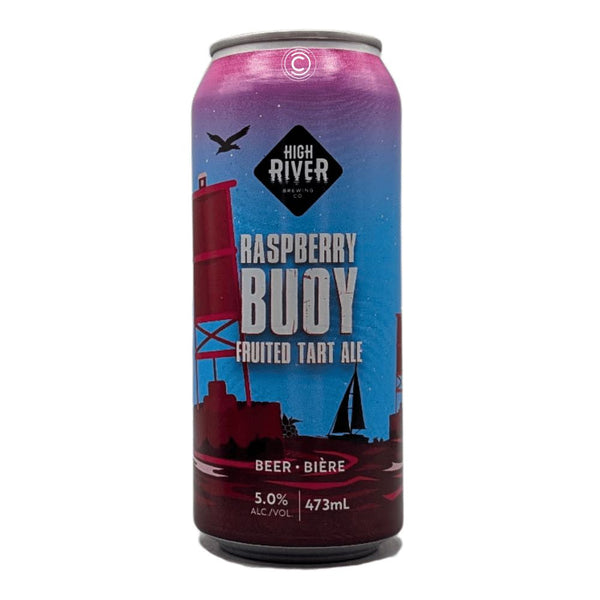 High River Brewing Co. Raspberry Buoy Fruited Tart Ale