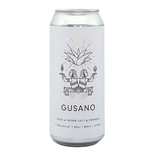 Ile Sauvage Brewing Co. Gusano Gose with Worm Salt and Oranges