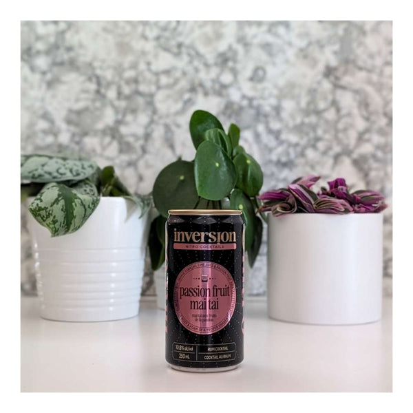 Inversion Nitro Cocktails Passion Fruit Mai Tai