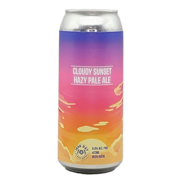 Iron Hat Brewing Company Cloudy Sunset Hazy Pale Ale