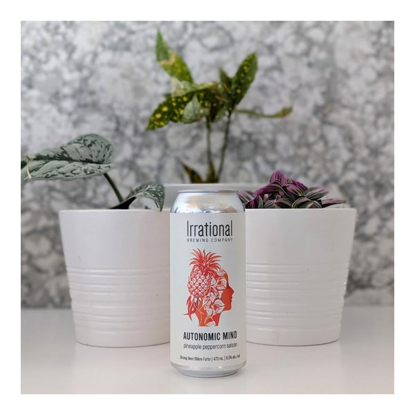 Irrational Brewing Company Autonomic Mind Pineapple Peppercorn Saison